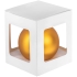 Елочный шар Gala Night Matt в коробке, золотистый, 8 см, , шар - стекло, металл; коробка - картон