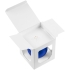 Елочный шар Gala Matt в коробке, синий, 6 см, , шар - стекло, металл; коробка - картон