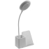 Лампа с подставкой для ручек и беспроводной зарядкой writeLight, белая, , пластик