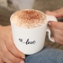 Кружка Maxx с надписью Love, белая, , пластик