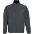 Куртка мужская Falcon Men, темно-серая, , верх - переработанный полиэстер, 94%; эластан, 6%; плотность 270 г/м², софтшелл; подкладка - полиэстер, 100%, флис