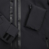 Куртка Secur, черная, , верх и подкладка - полиэстер 100%, утеплитель - холлофан, плотность 100 г/м²