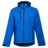 Куртка софтшелл мужская Zagreb, ярко-синяя, , внешняя сторона - полиэстер 96%, эластан 4%; софтшелл, плотность 280 г/м²; изнанка - полиэстер 100%, флис