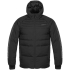 Куртка мужская Down, черная, , верх - полиамид, 93%, эластан 7%; термополиуретан 100%; подкладка - полиэфир 100%; наполнитель - пух 70%, перо 30%