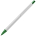 Ручка шариковая Chromatic White, белая с зеленым, , 
