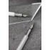 Ручка перьевая PF One, серебристая, , металл