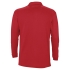 Рубашка поло мужская с длинным рукавом WINTER II 210 красная, , 