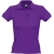 Рубашка поло женская PEOPLE 210, темно-фиолетовая