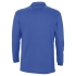 Рубашка поло мужская с длинным рукавом WINTER II 210 ярко-синяя, , 