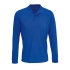 Рубашка поло с длинным рукавом Prime LSL, ярко-синяя (royal), , полиэстер 65%; хлопок 35%, плотность 200 г/м²; пике
