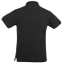 Рубашка поло мужская MORTON, черная, , хлопок 100%, плотность 220 г/м²; пике