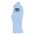 Рубашка поло женская без пуговиц PRETTY 220, голубая, , хлопок 100%, плотность 220 г/м², резинка 1*1