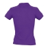 Рубашка поло женская PEOPLE 210, темно-фиолетовая, , 