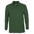 Рубашка поло мужская с длинным рукавом WINTER II 210 темно-зеленая, , 
