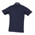 Рубашка поло мужская с контрастной отделкой PRACTICE 270, темно-синий/белый, , 