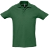 Рубашка поло мужская SPRING 210, темно-зеленая, , 