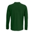 Рубашка поло с длинным рукавом Prime LSL, темно-зеленая, , полиэстер 65%; хлопок 35%, плотность 200 г/м²; пике