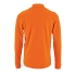 Рубашка поло мужская с длинным рукавом PERFECT LSL MEN, оранжевая, , 