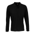 Рубашка поло с длинным рукавом Prime LSL, черная, , полиэстер 65%; хлопок 35%, плотность 200 г/м²; пике
