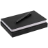Набор Grade, черный, , ежедневник - искусственная кожа; ручка - пластик; коробка - бумага