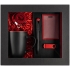 Набор Ton Memory Maxi, черный с красным, , металл; искусственная кожа; покрытие софт-тач; пластик; фаянс; переплетный картон; нейлон