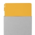 Набор Flexpen Shall, желтый, , ежедневник - искусственная кожа; ручка - пластик; коробка - картон