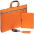 Набор Flexpen Shall Simple, оранжевый, , искусственная кожа; нейлон; пластик; металл; покрытие софт-тач; полиэстер