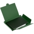 Набор Flat, зеленый, , покрытие софт-тач; пластик; картон