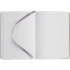 Набор Magnet с ежедневником, серый с белым, , искусственная кожа; алюминий; картон