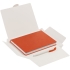 Набор New Brand, оранжевый, , ежедневник - искусственная кожа; ручка - пластик; коробка - картон