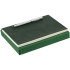 Набор Flat Light, зеленый, , ежедневник - искусственная кожа; ручка - металл, пластик; коробка - картон