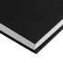 Набор Lotus Mini, черный, , ежедневник - ткань; ручка - металл, пластик; коробка - переплетный картон