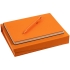 Набор Flex Shall Simple, оранжевый, , искусственная кожа; покрытие софт-тач; пластик; переплетный картон