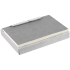 Набор Flat Light, серый, , ежедневник - искусственная кожа; ручка - металл, пластик; коробка - картон