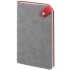 Набор Corner, серый с красным, , искусственная кожа; пластик; переплетный картон