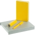 Набор Idea Charger, желтый, , искусственная кожа; пластик; переплетный картон