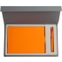 Набор Shall, оранжевый, , ежедневник - искусственная кожа; ручка - пластик; покрытие софт-тач; коробка - картон