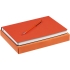 Набор Romano, оранжевый, , ежедневник - искусственная кожа; ручка - металл; коробка - картон