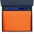 Набор Spring Shall, оранжевый с синим, , искусственная кожа; пластик; покрытие софт-тач; переплетный картон