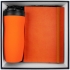 Набор Vivian, оранжевый, , пластик; искусственная кожа; переплетный картон