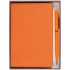 Набор Base Mini, оранжевый, , искусственная кожа; пластик; переплетный картон