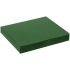 Набор Magnet с ежедневником, серый с зеленым, , искусственная кожа; алюминий; картон