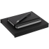 Набор Replica Mini, черный, , ежедневник - искусственная кожа; ручка - алюминий; коробка - переплетный картон