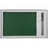 Набор Brand Tone, зеленый, , ежедневник - искусственная кожа; ручка - металл, покрытие софт-тач; коробка - картон