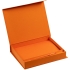 Набор Flex Shall Simple, оранжевый, , искусственная кожа; покрытие софт-тач; пластик; переплетный картон