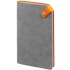 Набор Corner, серый с оранжевым, , искусственная кожа; пластик; переплетный картон