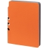 Набор Flexpen Mini, оранжевый, , картон; искусственная кожа, покрытие софт-тач; металл, пластик