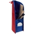 Пенал-подставка Standpoint, красный с синим, , полиэстер