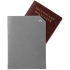 Чехол для паспорта Kelly, серый, , натуральная кожа