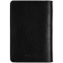 Обложка для паспорта Remini, черная, , натуральная кожа